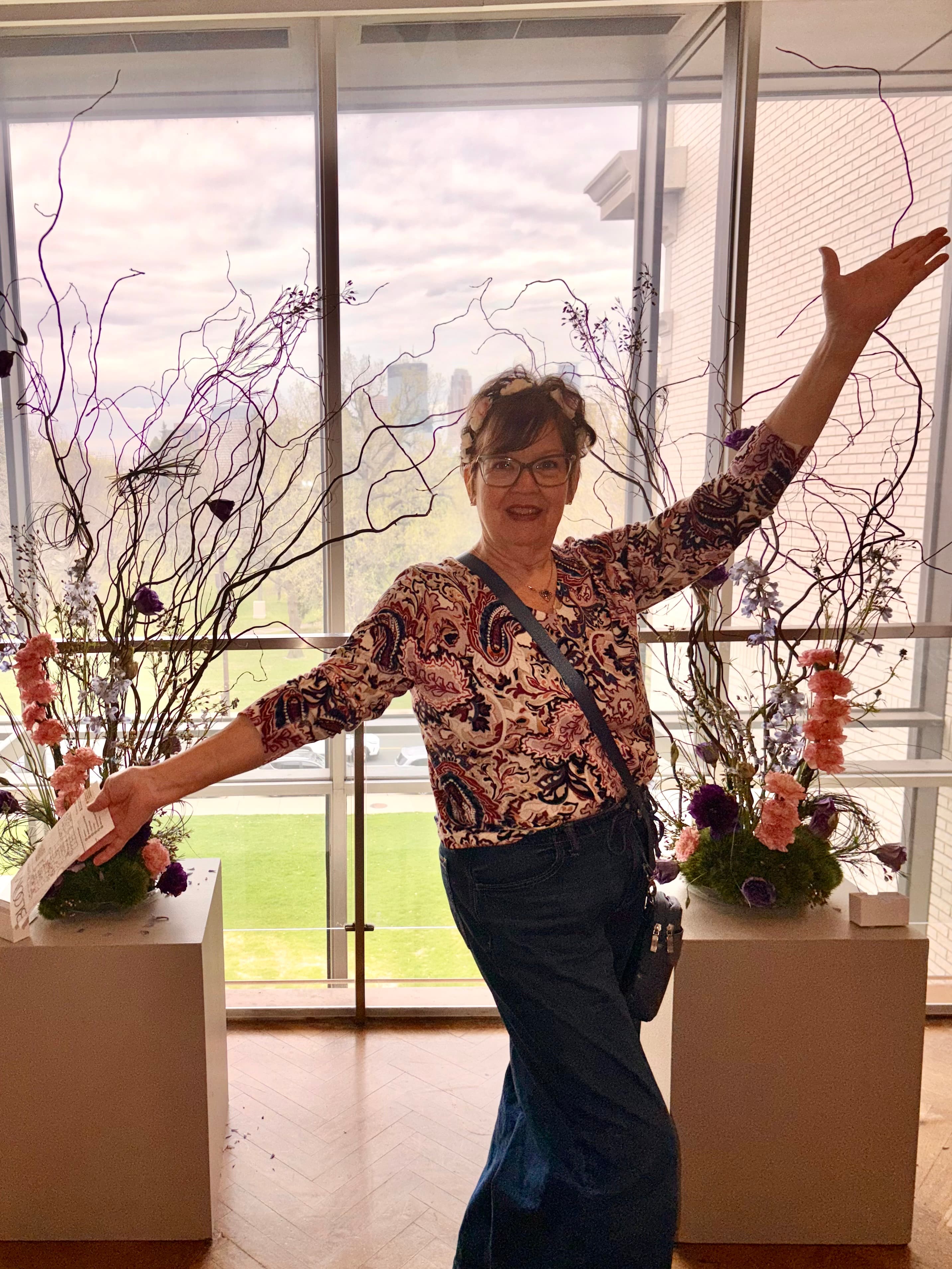 Minneapolis voice teacher Mary Laymon demonstrating vocal warm-up exercises